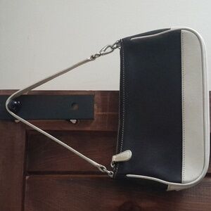 Coach handbag white n blue